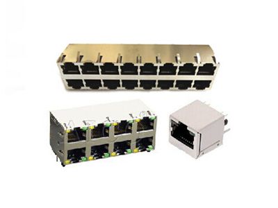 100 Base-T RJ45 Magnetic Modular Jack