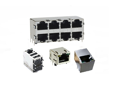 1000 Base-TX RJ45 Magnetic Modular Jack