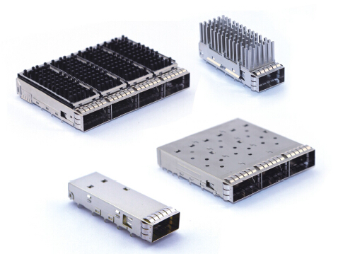 QSFP+ Cage and Connector