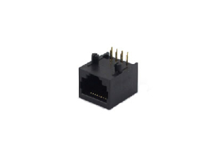 1x1 no shield right angle 10P rj45 female connector