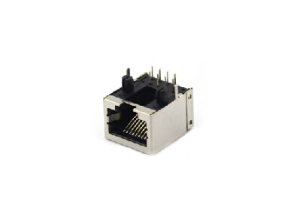 1x1 right angle 10P8C rj45 network connector