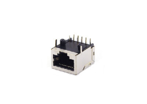 90 degree single shielded 10P modular jack rj45 connectors