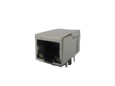 Connecteur RJ45 10/100 Base-T à un seul port, Composants magnétiques, Fabricant de transformateurs, d'inducteurs et de selfs