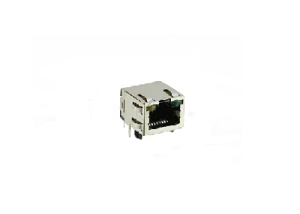 100 BASE-TX RJ45 connector with transformer