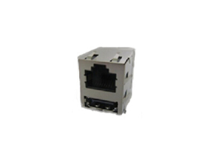 100BASE-T RJ45 HDMI connector with transformer