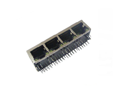 4 ports 10/100/1000 Base-T rj45 with magnetics