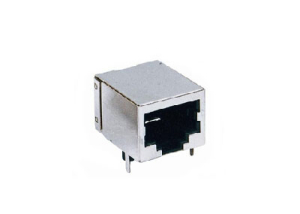 RJ45 connector with 100Base-T Integrated Magnetics