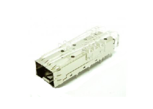 SFP+ 1x1 Cage with light guides