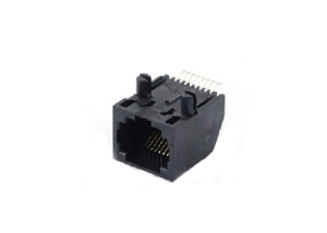 Unshielded 1x1 8P8C RJ45 SMT female socket PCB jack