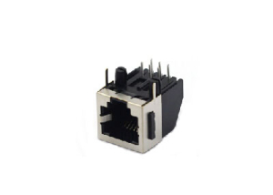 6P half shielded RJ11 modular jack connector