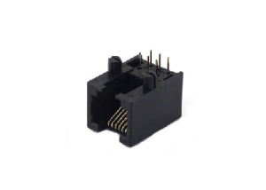 RJ11 female connector 1x1 6P jack