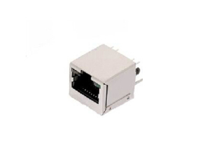 vertical rj45 transformer connector