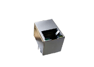 180 degree rj45 connector with transformer