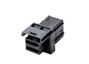 Internal Mini SAS HD receptacle assembly right angle 1x1