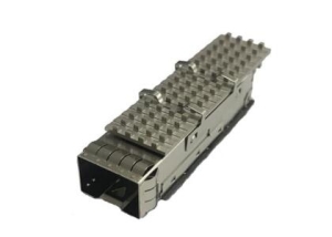 SFP28 1X1 Cage with heat sink press fit zSFP+ cage
